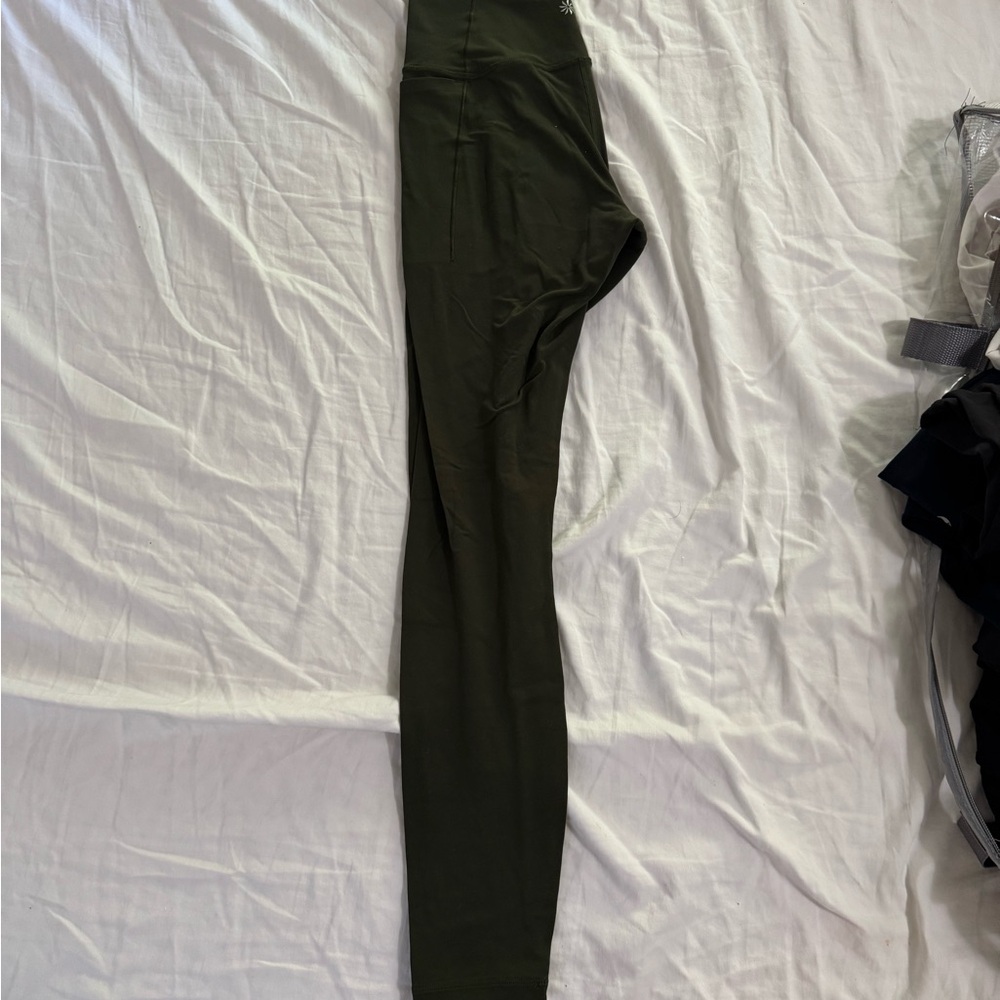 Athleta Olive Green Leggings